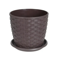 Горщик для квітів з підст Ротанг 16*15 