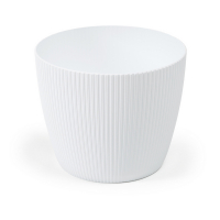 Горшок Магнолия Джампер 110мм белый купить