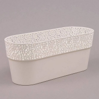 Кашпо Росса овал 300 крем купить