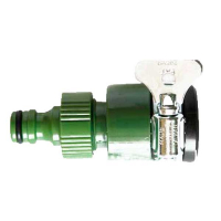 З'єднувач крана (з хомутиком) та муфта 3/4