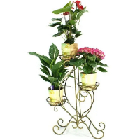 Кованая подставка для цветов Парус 3 купить