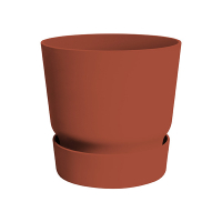 Вазон Elho greenville round 30 см терракот купить