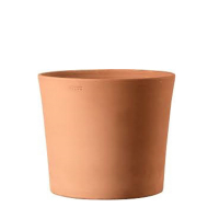 Вазон Цилиндр 25х21х6,9 примитиво вайт керамика купить