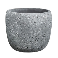 Кашпо Bettona 22х19см, темно-серый купить