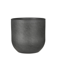Кашпо Edelman Nora pot round 30 cм темно-серый купить